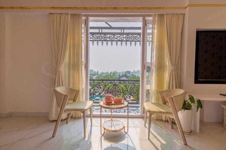 balcony view from presidential room